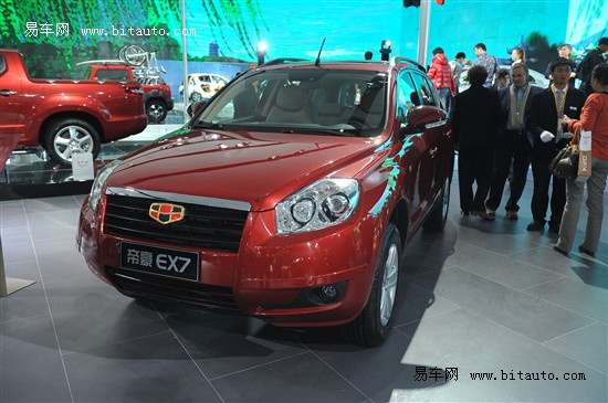 suv:帝豪ex7 两个版本,预计售价在10万元左右. 混合动高清图片
