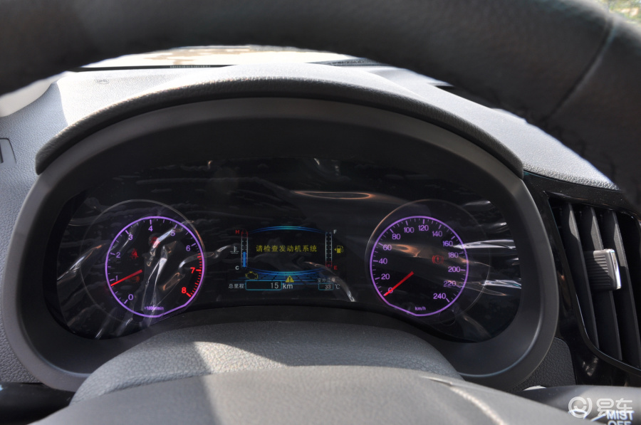 5ti 手动 豪华型仪表盘背光显示汽车图片-汽车图片大全-易车网