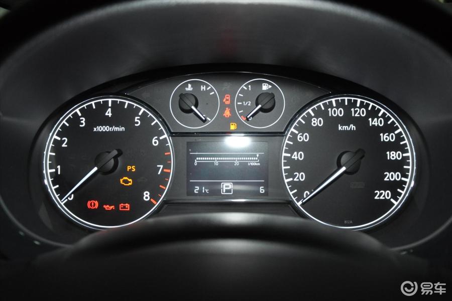 6 xe cvt 舒适版仪表盘背光显示汽车图片-汽车图片大全-易车网