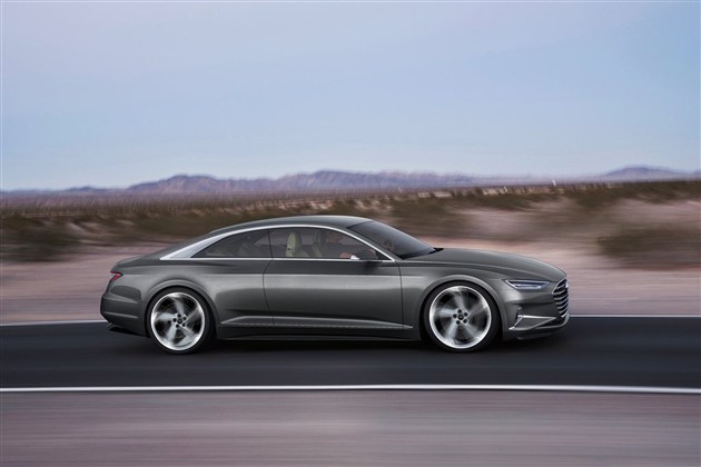 奥迪新A8谍照曝光 有望3月日内瓦车展发布