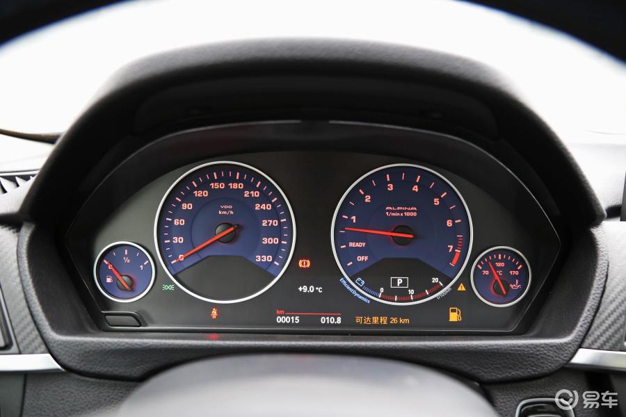 【alpina b42017款b4 bi-turbo coupe仪表盘汽车图片