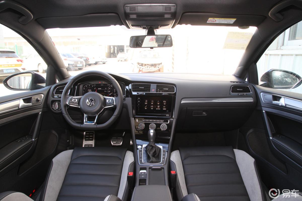 【高尔夫2020款280tsi 双离合 豪华型内饰全景正拍-】
