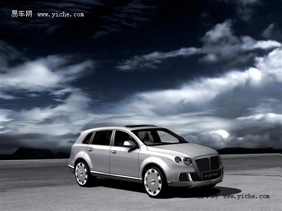 The foreign media exposure hypothetical diagram resembles a Bentley SUV Q7 platform