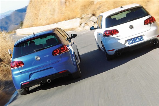 【卑面派对 对比高性能高尔夫R改装版GTi_华