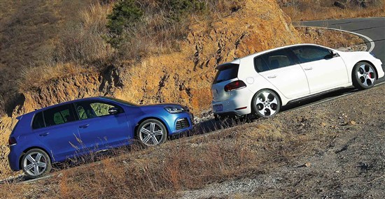 【卑面派对 对比高性能高尔夫R改装版GTi_华