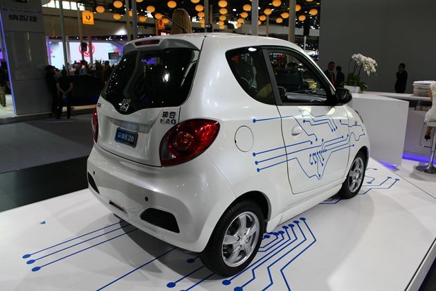 【图文】众泰E20新能源电动车北京车展正式亮相_新闻中心_易车网