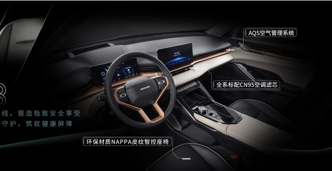 哈弗全新H6部分配置曝光将搭载5G网络/支持L3及以上自动驾驶