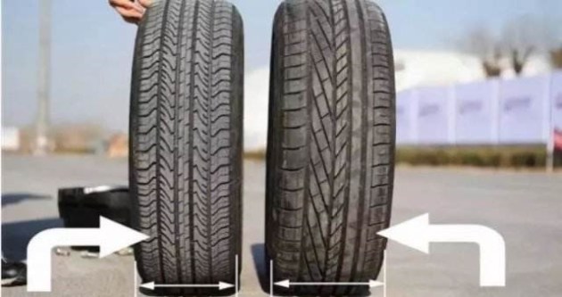 宽轮胎和窄轮胎的区别，你们知道吗？？