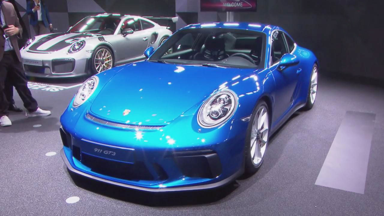 新款保时捷911 GT3亮相