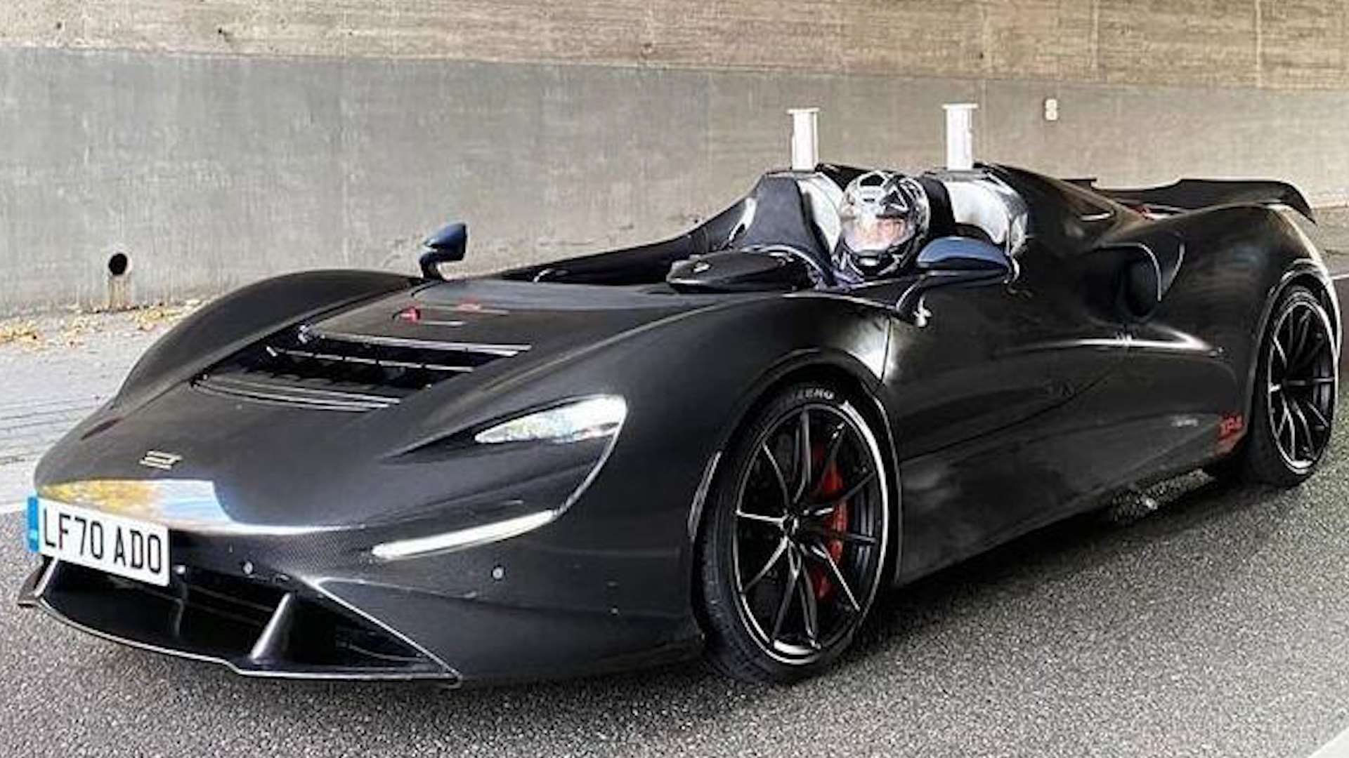 迈凯伦elva车型海外实拍 搭载4.0t v8发动机