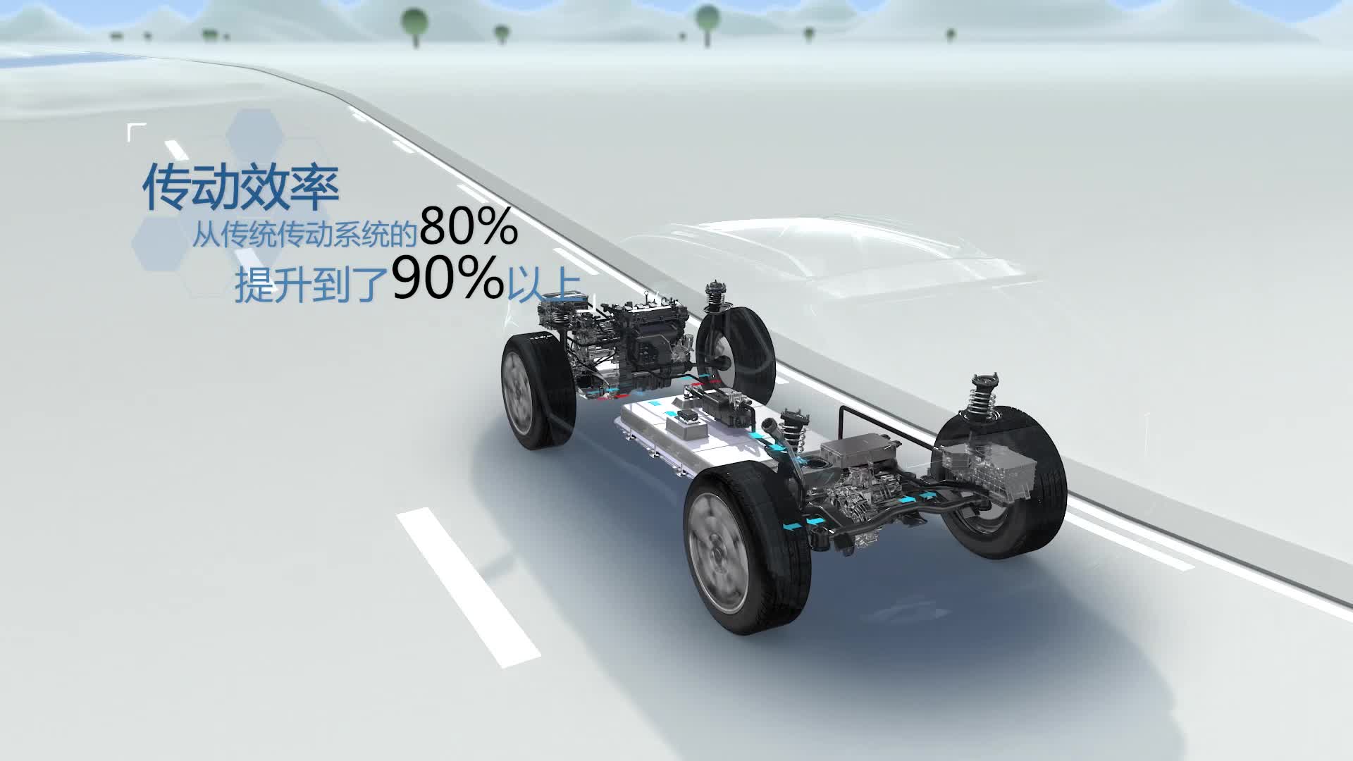 byd电动四驱系统