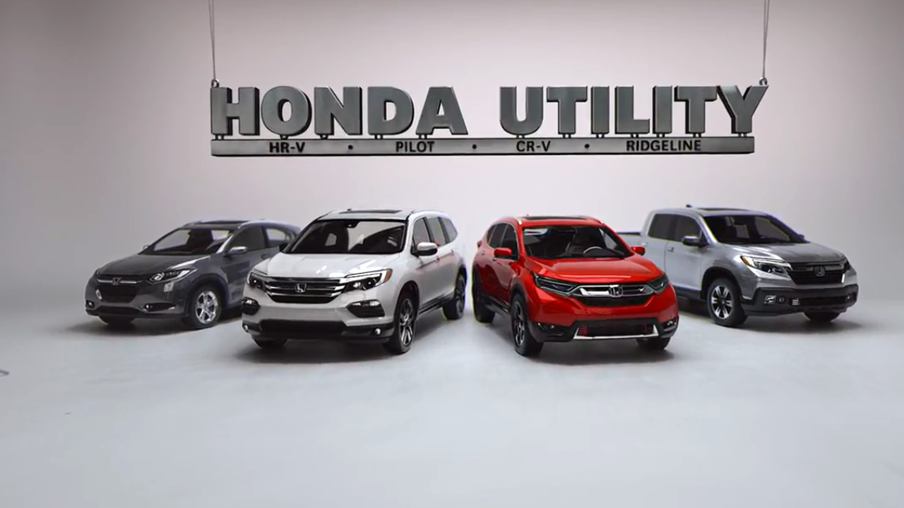 本田实用车型广告