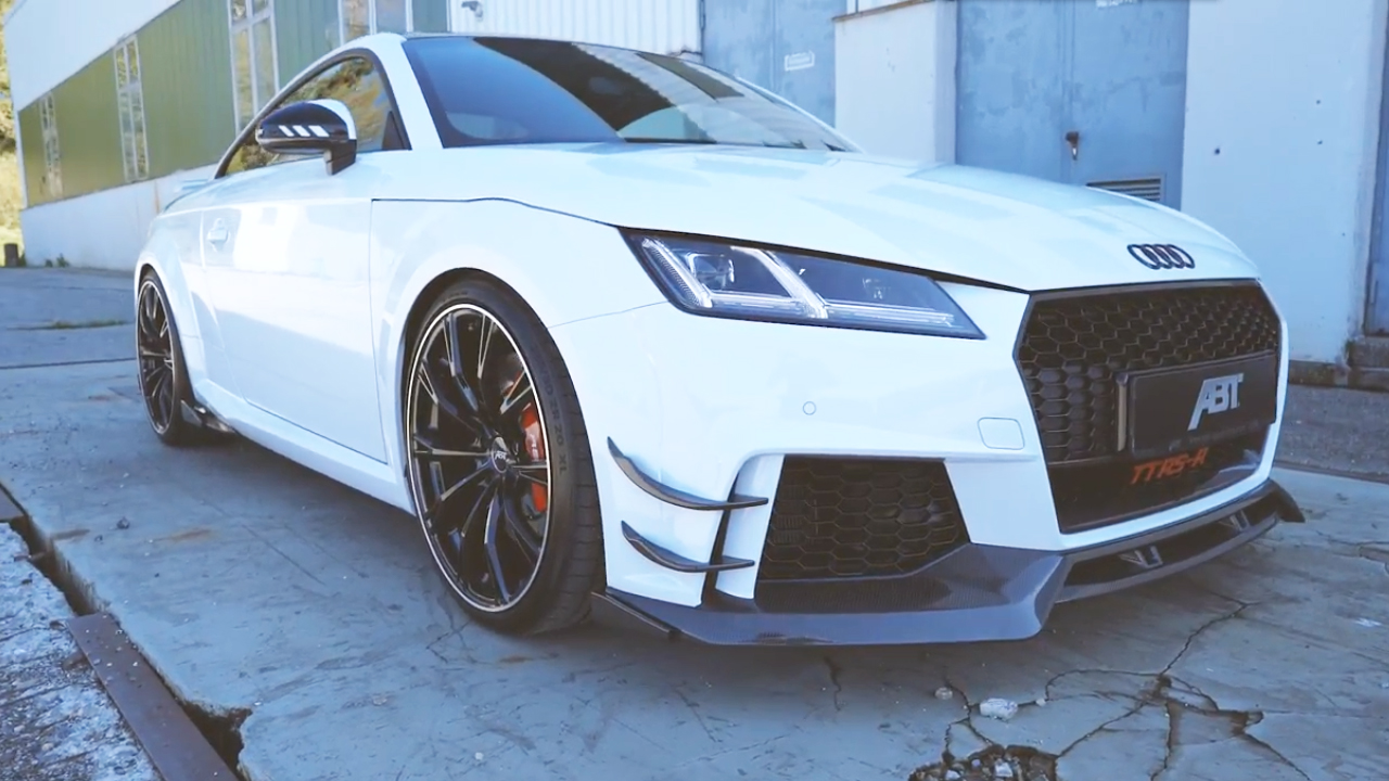 abt改装奥迪ttrsr配20寸运动gr轮毂