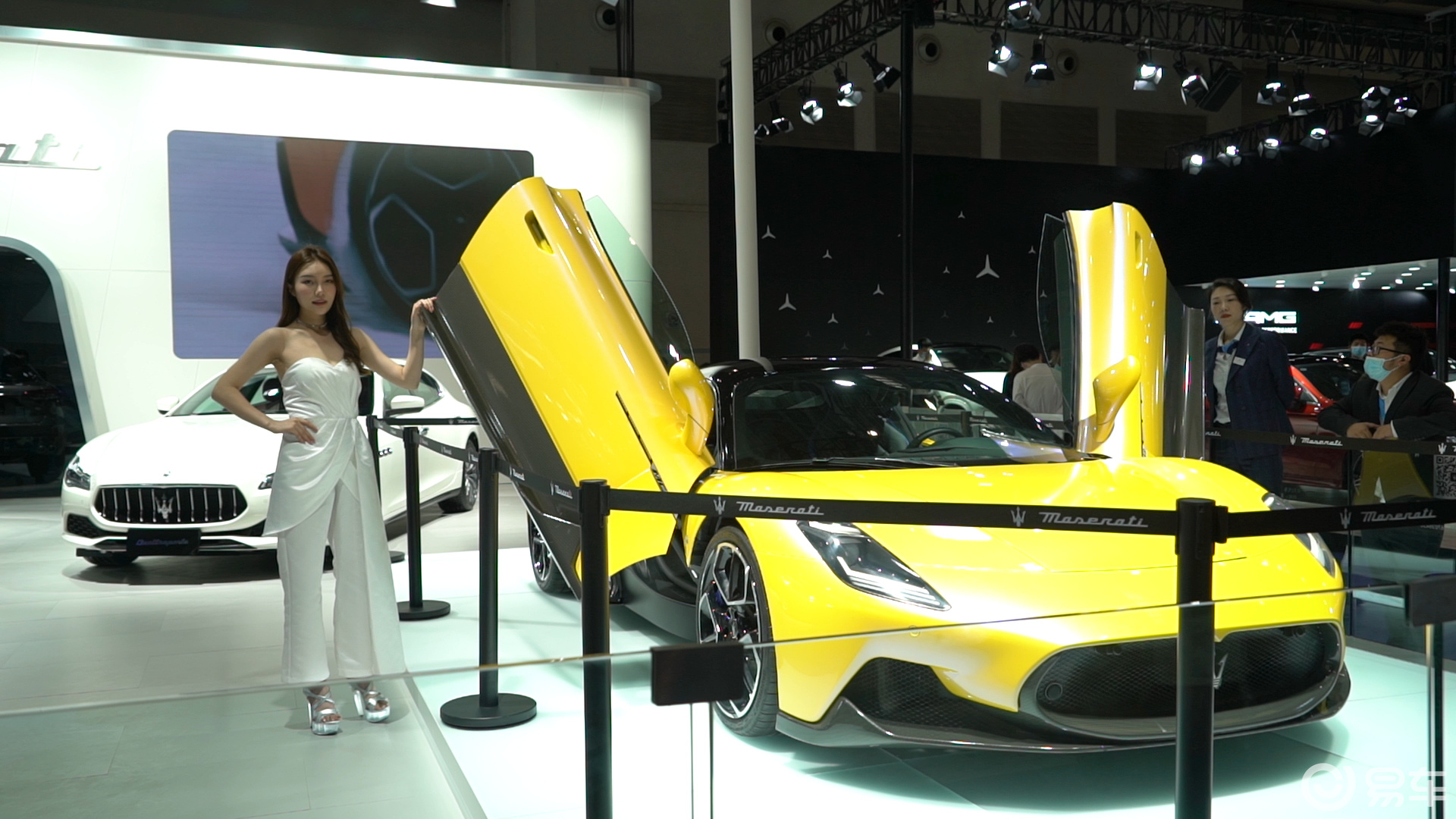 2021重庆车展:百公里加速仅2.9秒,玛莎拉蒂携mc20及全系亮相