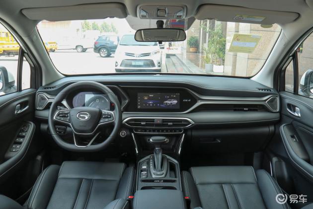 传祺gs4内饰-后排-驻车-易车