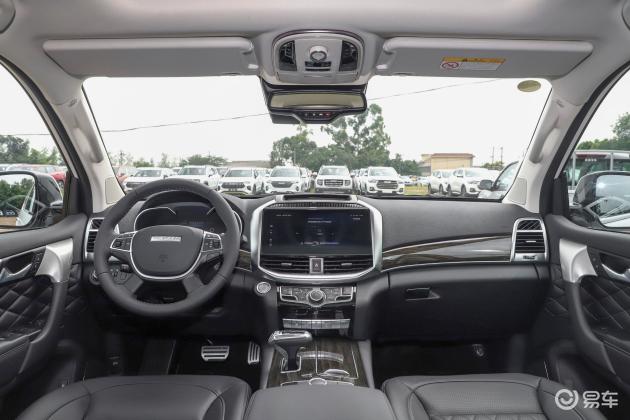 哈弗h9中控台-后排-胎压-易车