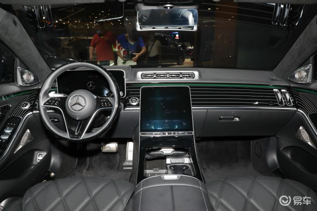 迈巴赫s级内饰-后排-发动机-易车