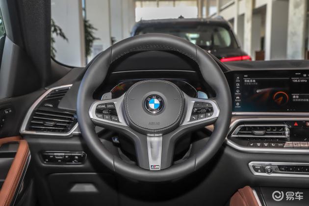 宝马x6车尾-方向盘-气囊-易车