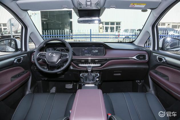 传祺m6内饰-后排-双离合-易车