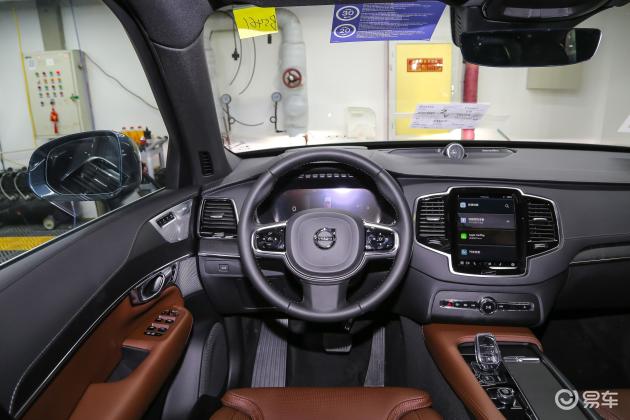 沃尔沃xc90车尾-方向盘-气囊-易车