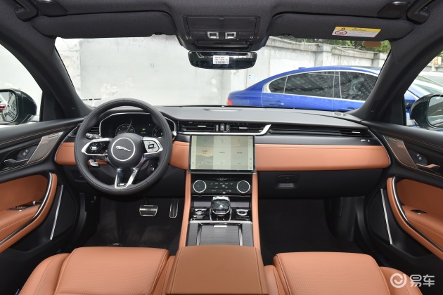 捷豹xfl内饰-后排-发动机-易车