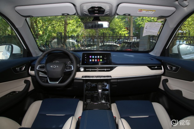 瑞虎5x内饰-后排-胎压-易车