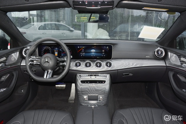 奔驰cls级内饰-后排-动力-易车