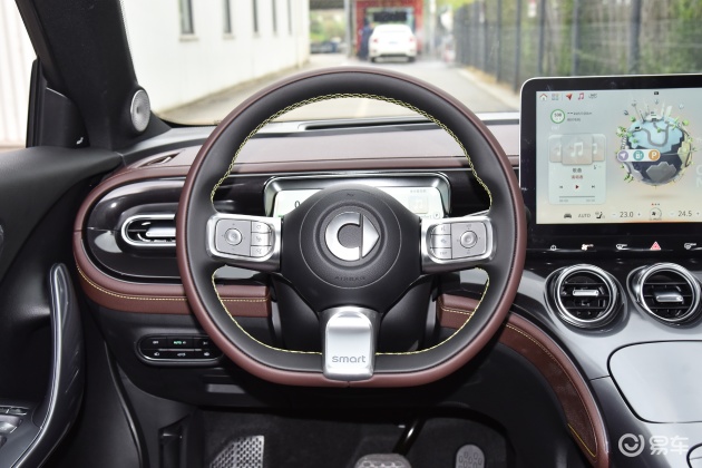 smart精灵#3前脸-方向盘-气囊-易车