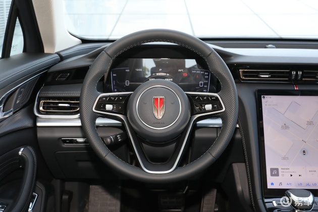 红旗h5车尾-方向盘-气囊-易车