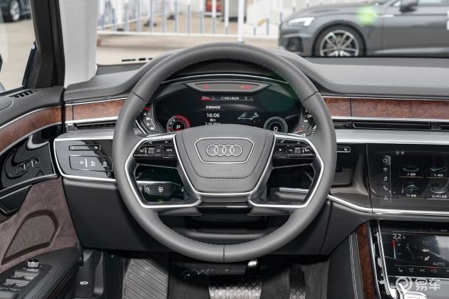 奥迪a8车尾-方向盘-气囊-易车