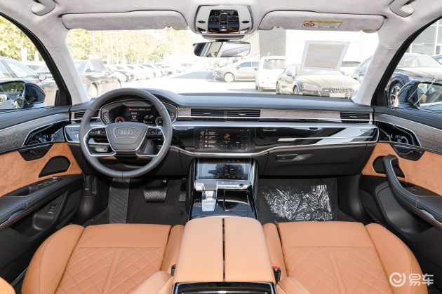 奥迪a8内饰-后排-动力-易车