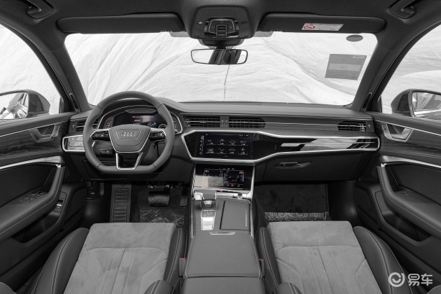奥迪a6l内饰-后排-发动机-易车