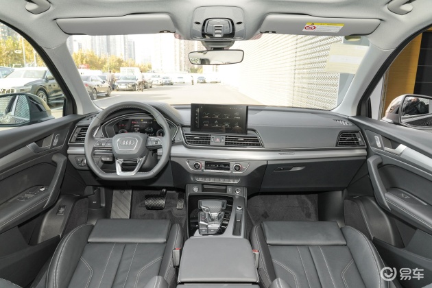 奥迪q5l内饰-后排-双离合-易车