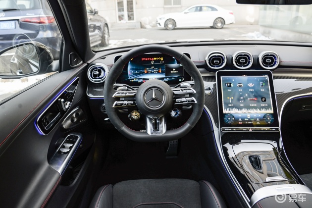 奔驰c级 amg车尾-座椅-气囊-易车