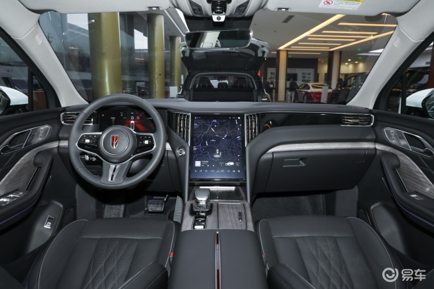 红旗hs7内饰-后排-动力-易车