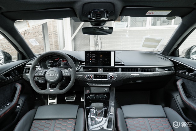 奥迪rs 4车尾-方向盘-气囊-易车