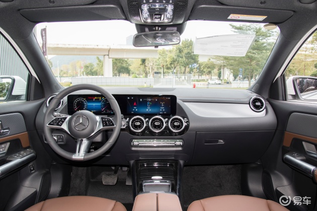 奔驰gla内饰-后排-动力-易车