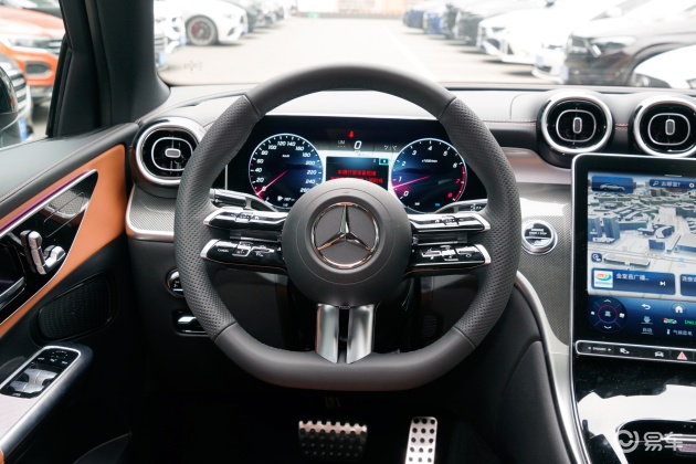 奔驰glc轿跑车尾-方向盘-气囊-易车