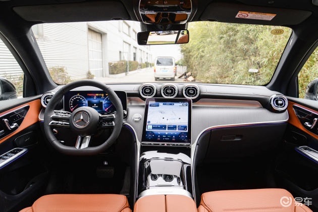 奔驰glc方向盘-后排-胎压-易车