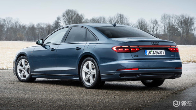 更加强调运动属性,中期改款奥迪a8 60 tfsi e插电混动版实拍图发布