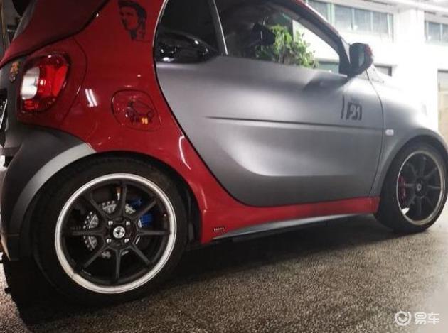 我的萌新改装日记！smart改BILSTEINB14避震！_易车