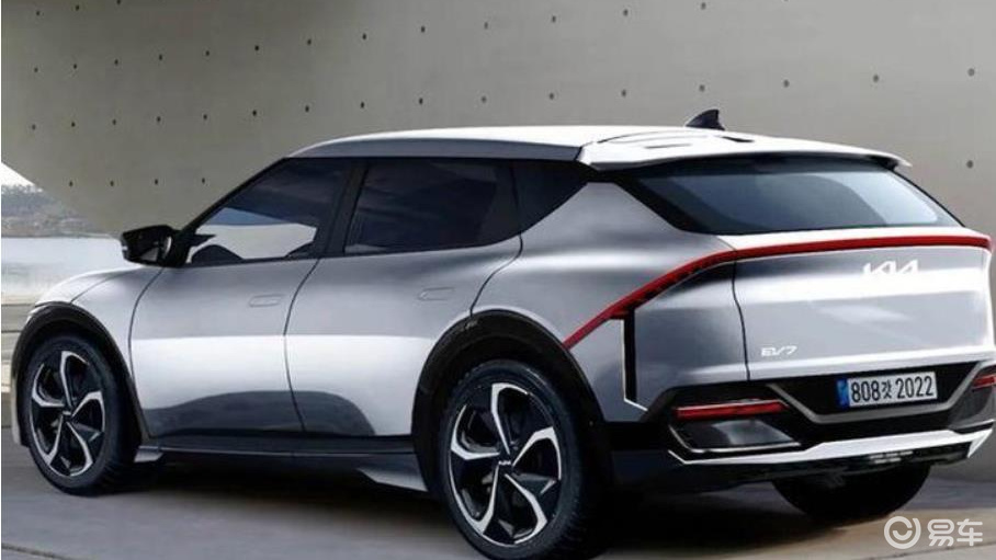 起亞純電動suv-ev7渲染圖曝光 有望2022年亮相_易車視頻