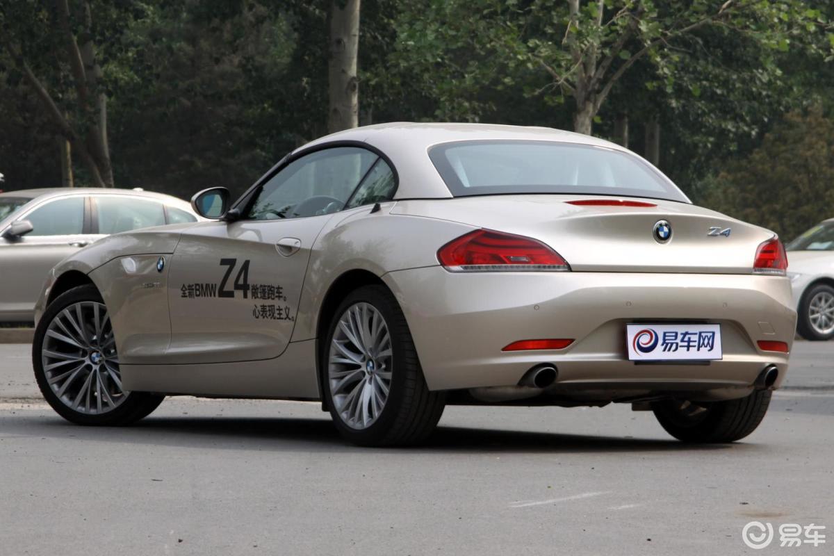 【宝马z42010款sdrive35i 豪华型侧后45度车头向左水平汽车图片-汽车