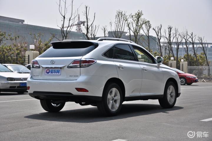 2012款 雷克薩斯rx(進口) rx350 典雅版 後45度(車頭向右)