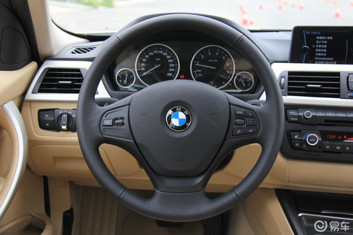 【宝马3系(进口)2013款320i 时尚型方向盘汽车图片-汽车图片大全】