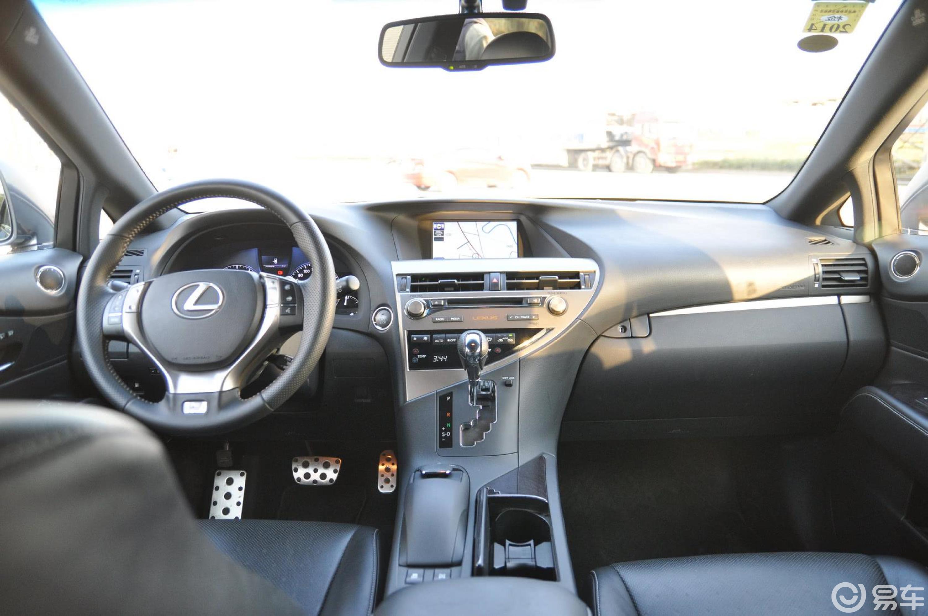 【雷克萨斯rx2012款rx350 f sport完整内饰(中间位置)汽车图片-汽车
