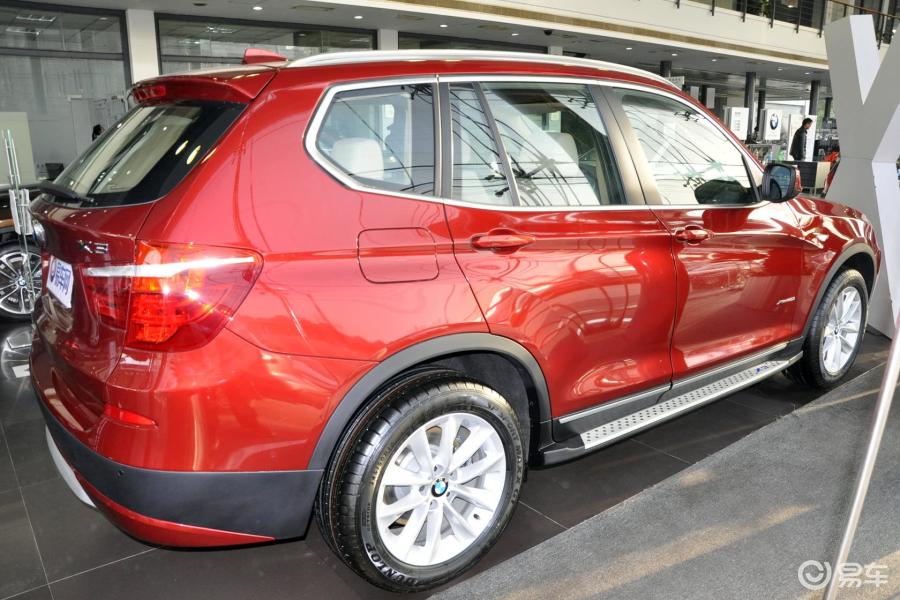 【宝马x32012款xdrive20i 豪华型侧后45度车头向右水平汽车图片-汽车