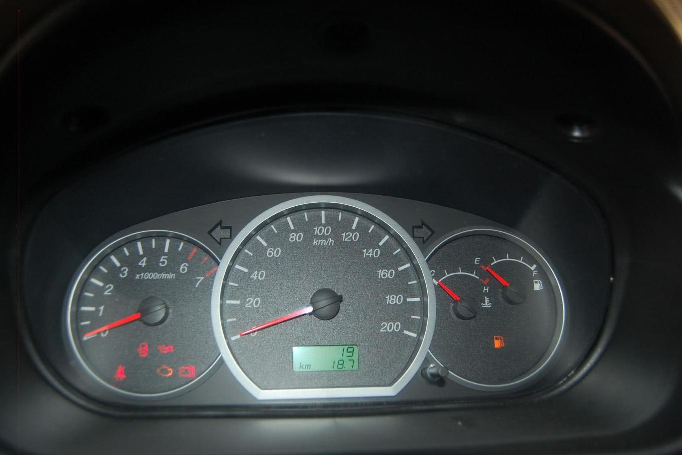 五菱宏光s11.4l 标准型仪表盘