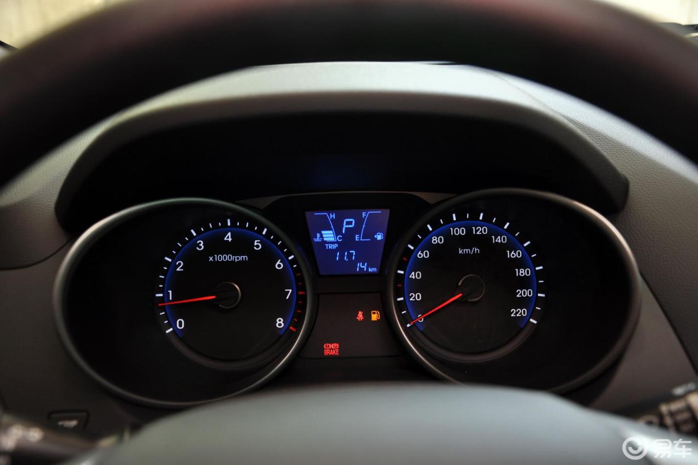 仪表盘背光显示