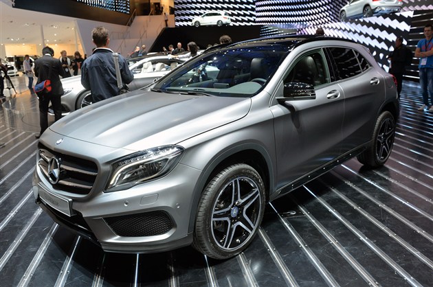 奔驰或推出gla轿跑跨界版本采用三门设计